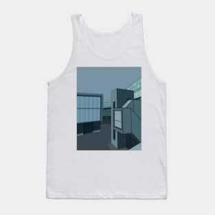 Airport Pigeons Tank Top